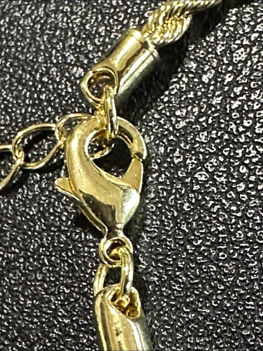 Gold Plate Twisted Rope Bracelet